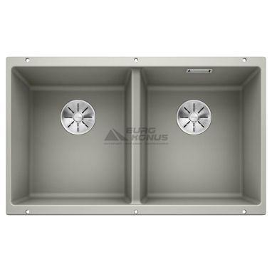BLANCO Мойка под столешницу для кухни SUBLINE 350/350-U без крыла жемчужный (523577)